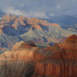 Amery Bohling, Monsoon Canyon, oil, 30 x 30.