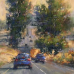 Nancy Nowak, On the Road Again, pastel, 14 x 12.