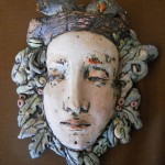 Kim Brown, Nesting, terra cotta clay, 7 x 9.