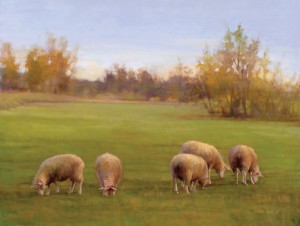 Peace and Quiet by Deb Kaylor at Coors Western Art Exhibit & Sale