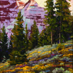 Robert Moore, On the Ridge, oil, 48 x 36.