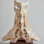 David Farnham (Onondaga), Owl Spirit. 2023 Best of Division II: Sculpture.