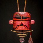 Toney Redman, Antelope Kachina, steel/copper, 30 x 16 x 2.