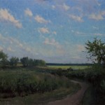 Marc Hanson, Fort Hill Walk, oil, 20 x 24.