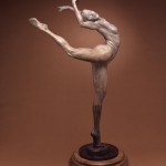 Daniel Glanz, Dancer, bronze, 40 x 23 x 20.